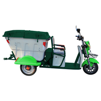 Tricycle électrique OEM 3 roues Sani-Cart à coque personnalisée, à bas prix, pour le transport et le nettoyage, modèle ST3BJ0150AS