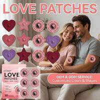 Nouveauté HODAF : Patchs d'amour en forme de cœur pour la vitalité et le désir – Soutien au bien-être corporel