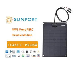 Oem Odm Etfe Flexible Solar Panel 100w 150w 160w 180w 200w 250w 300w 400w Monocrystalline Pv Thin Film Flexible Solar Panel