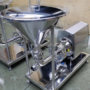 Émulsifiant de lait de chocolat d'usine d'homogénéisateur de norme alimentaire de cisaillement élevé avec la pompe traitée pour des produits chimiques - Product Image 1