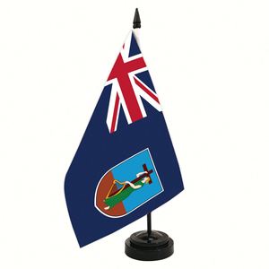 Bandera de Mesa Personalizable de 14x21 CM con Diseño de Provincias del Reino Unido, Impresión Digital, Decoración Mini para Mesa de Negociación - Product Image 1