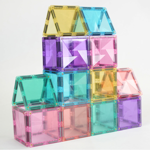 Nouvelles idées <span class=keywords><strong>de</strong></span> produits Jouets Montessori Tuiles magnétiques <span class=keywords><strong>de</strong></span> <span class=keywords><strong>construction</strong></span> 3D Apprentissage STEM Blocs <span class=keywords><strong>de</strong></span> <span class=keywords><strong>construction</strong></span> magnétiques magiques pour enfants - Product Image 5