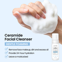 Produits de soin de la peau : Nettoyant moussant pour le visage à la céramide, Tonique hydratant en spray, Sérum, Crème, Lait corporel – Kit de soin de la peau Marque privée