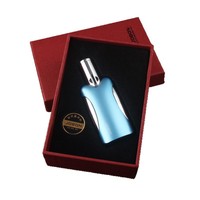 Briquet torche à quatre flammes en gros, personnalisable avec logo, rechargeable au butane, coupe-vent en alliage pour camping, barbecue et cigares, réglable