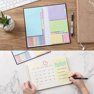 Văn phòng phẩm giá rẻ vật tư văn phòng kế hoạch nhãn Divider Lưu ý thiết lập màu sắc pastel double side ghi chú dán - Product Image 6