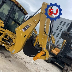 JCB 3CX Backhoe Loader <b>Used</b> Heavy Duty Construction Equipment Yellow With Attachments - Product Image 3