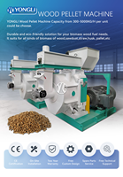 Moulin à granulés de biomasse à haute productivité et à faible consommation d'énergie pour l'Afrique du Sud et la Tunisie |   Usine de fabrication de presses à granulés de bois