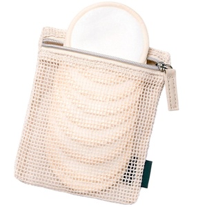 Tampons démaquillants réutilisables avec logo personnalisé, tampons en coton doux, tampons démaquillants lavables, tampon nettoyant pour le visage écologique - Product Image 3