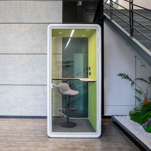Capsule de bureau insonorisée portable, espace personnel, facile à assembler, détachable, capsule de bureau insonorisée - Product Image 2