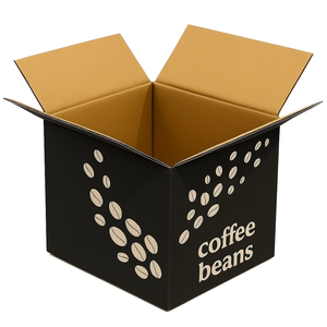 Reusable Corrugated Paper Boxes with 1.5mm Steel <b>Sheet</b> Durable Heavy Duty Flexographic Printed Shipping Logistics Packaging - Product Image 1