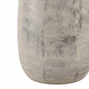 Vaso in ceramica smaltata effetto marmo artigianale, vaso per fiori testurizzato per soggiorno, decorazione per la casa, camera da letto, esposizione su tavolo - Product Image 5