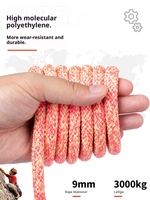Corde auxiliaire multifonctionnelle en polyester Camnal pour l'escalade et la spéléologie, faible élasticité, haute résistance, modèle S8825 Chongqing