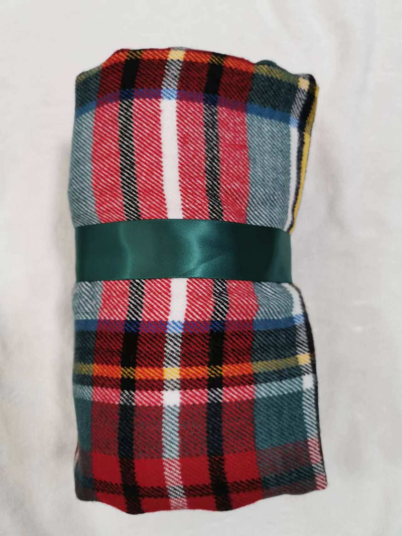 christmas red tartan