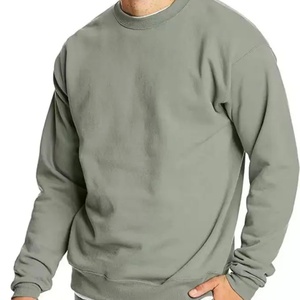 Sweat-shirt à capuche épais 300 GSM en molleton bouclette, couleur unie, avec logo brodé, coupe oversize, écologique, idéal pour l'automne - Product Image 4