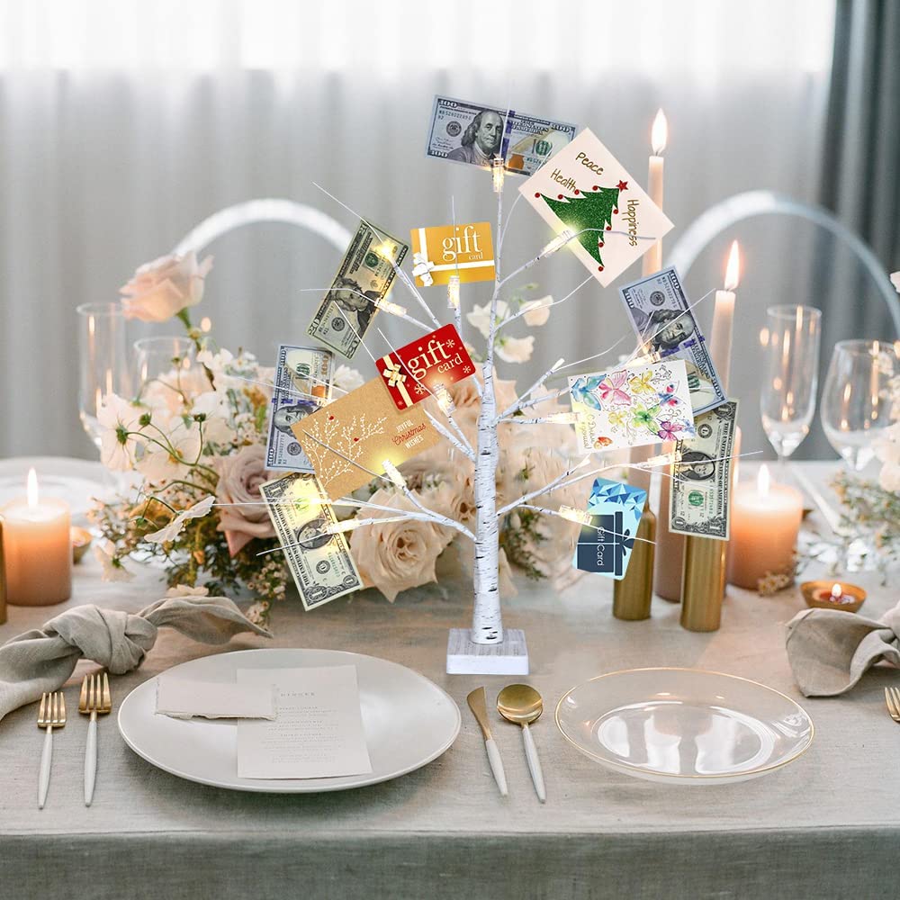 Money Tree Gift Holder - LED Lights & Battery Powered Timer