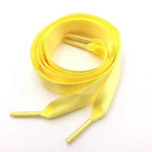 เชือกรองเท้าผ้าซาตินสีขาวกว้าง 2 ซม. ยี่ห้อเหมาหยวน แบบเรียบ สำหรับใส่ลำลอง/เล่นกีฬา ลายพิมพ์ ปลายพลาสติกใส ใช้ได้ทั้งชายและหญิง มีจำหน่าย 30 ชิ้น - Product Image 5