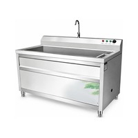 Lave-légumes électrique, machine de nettoyage des fruits et légumes, lave-aliments automatique, appareil de cuisine