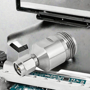 Adaptador RF Hembra de 2.4mm a Hembra N de Acero Inoxidable Directamente de Fábrica, Adaptador de Contacto Coaxial de Latón <span class=keywords><strong>MMW</strong></span> - Product Image 3