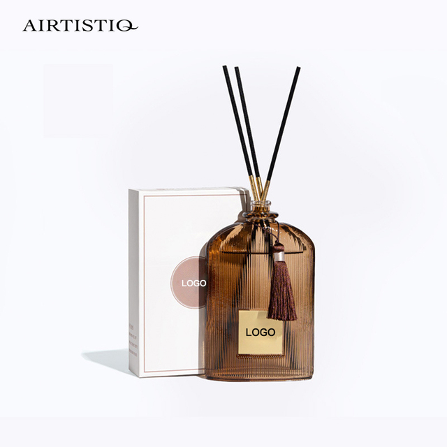 Home Air Freshener 100ML OEM Scented Fiber Fragrance Reed Diffuser Sets