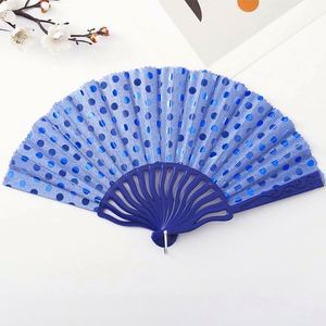 Abanicos de mano de plástico troquelados de PP, hechos a mano, ecológicos, con temática de amor, personalizados para bodas, en colores a elección. - Product Image 4