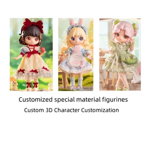 Mini Dream Blind Box Doll Cute PVC Cartoon Figura DE ACCIÓN Juguete elegante Adornos para niñas Kirbi Anime Personajes Decoración - Product Image 6