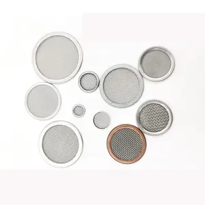 Factory Custom Woven Wire Cloth Filter Discs Packs Plastic Extruder Filter Mesh