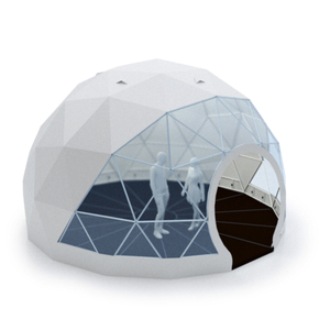 Tente dôme géodésique en verre XinXin, <span class=keywords><strong>yourte</strong></span> de glamping, salle de bain, cuisine, diamètre, luxe, camping en plein air, igloo, imperméable, toutes saisons - Product Image 6