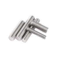 Grade A2-70 & Factory Direct, DIN976 304 Stainless Steel Full Thread Stud, Anti-Corrosion Threaded Rod M6-M16, Wholesale Price