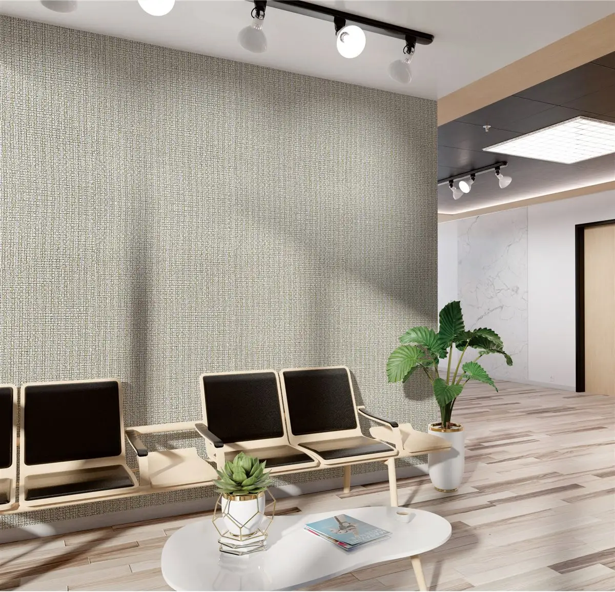 Papel tapiz de pared 3d de tela no tejida para dormitorio, hermoso y moderno, de alta calidad