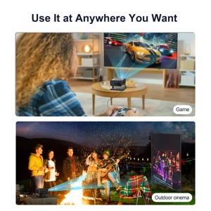 Proyector LCD Inteligente con Sistema Android 14, WiFi 6, BT, 720P, Compatible con 4K Full HD, para Cine en Casa, Gran Venta en <span class=keywords><strong>Mercado</strong></span> <span class=keywords><strong>Libre</strong></span> - Product Image 3