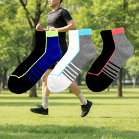 Chaussettes de sport personnalisées en fibre de bambou, coupe basse, sans couture, anti-odeur, évacuant l'humidité, respirantes pour hommes, femmes et jeunes