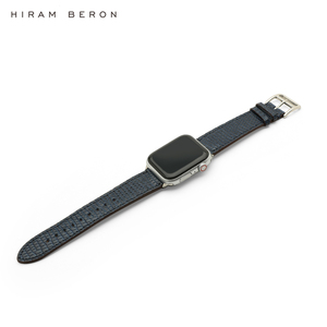 Bracelet de montre en cuir exotique style lézard sur mesure pour marque de <span class=keywords><strong>luxe</strong></span>, bracelet de montre texturé avec logo personnalisé, vente en gros en usine - Product Image 4