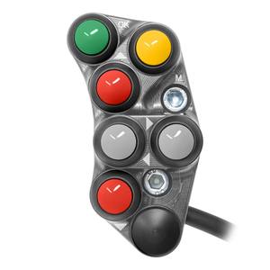 Interruptor de Manillar Izquierdo para Triumph Street Triple 765 R (Titanio) - Product Image 1