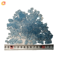 Verre ignifuge décoratif stocké 1/4 ''1/2'' verre de paysage dégringolé roches verre écrasé