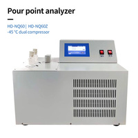 Machine automatique d'essai de point de coulée, testeur d'huile pétrolière haute précision à double trou d'échantillonnage pour le secteur commercial des pétroles