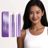 Pensil Concealer Foundation 2-in-1 Pengubah Warna Dengan Kuas, Hasil Halus Tanpa Noda, Tahan Air, Grosir Perlengkapan Kecantikan Reseller