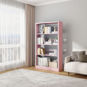 Estante <span class=keywords><strong>verde</strong></span> para libros para niños, estantería de un solo lado, estantería para libros, muebles de biblioteca, estantería de Metal para librería - Product Image 3