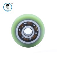 Accessoires de quincaillerie pour armoires : Roulements de roue supérieurs non standard 624, roulement en acier de 4 mm de diamètre de trou, poulies pour rails de portes et fenêtres