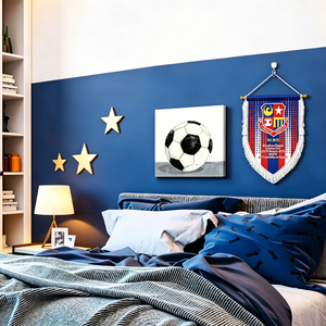Banderines de Fútbol con Logotipo Personalizado, Bandera de Intercambio de <span class=keywords><strong>Amistad</strong></span> para Clubes, Artículos para Animar a los Aficionados al Deporte - Product Image 5