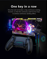 Manette PS5 programmable Honcam avec remappage de macros, 4 palettes arrière en métal pour manette sans fil PS5 BDM 010 020 030 040