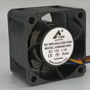 22000rpm Brushless Cooling Fan Dc Cooling Fan Car Radiator 4028 12v Exhaust Fan