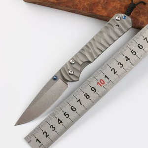 Navaja Plegable de Acero Inoxidable Gris, Herramienta para Cortar Frutas de Uso Diario en el Hogar - Product Image 1