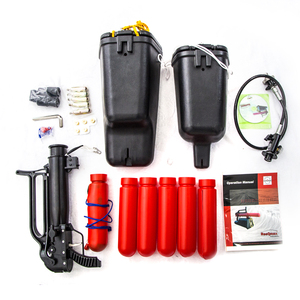 Lanzador de línea de rescate de larga distancia, dispositivo de cuerda de cohete, para rescate de aguas americanas y salvamento de vida - Product Image 2