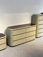 Table de chevet pliable en bois massif moderne de haute qualité avec tiroirs pour la maison, petit appartement, chambre à coucher