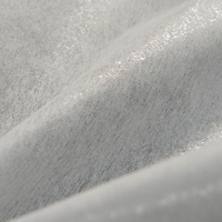 Col en tissu non tissé avec interlining en LDPE pour broderie, pièce 1035HF