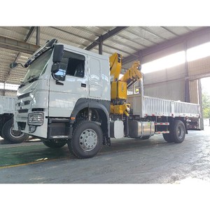Camión grúa SINOTRUCK HOWO 4x2 de 6 ruedas con grúa de brazo plegable de 8 y 10 toneladas en venta - Product Image 4