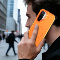 Coque de téléphone magnétique anti-chute à quatre coins avec protection d'objectif et chargement sans fil pour Redmi Turbo 5 5G/Poco X8 Pro 5G