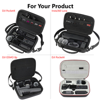 Borsa portaoggetti in EVA per DJI Osmo Mobile 8, organizer portatile antiurto con tracolla, inserto in schiuma e tasca in rete - Produzione di fabbrica