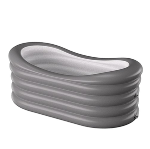 Venta Directa de Fábrica Bañera SPA Inflable de PVC para Adultos de Tamaño Pequeño Piscina Ovalada Fácil de Inflar para Natación y Ducha al Aire Libre - Product Image 5