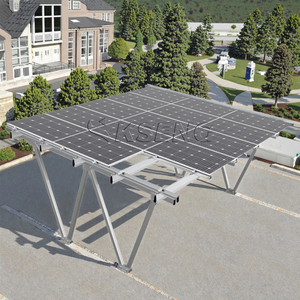 Structure de support photovoltaïque robuste en aluminium résistant aux intempéries pour carport solaire extérieur - Product Image 4